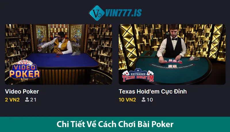 Xây dựng phong cách riêng khi chơi bài Poker giúp bạn thắng dễ