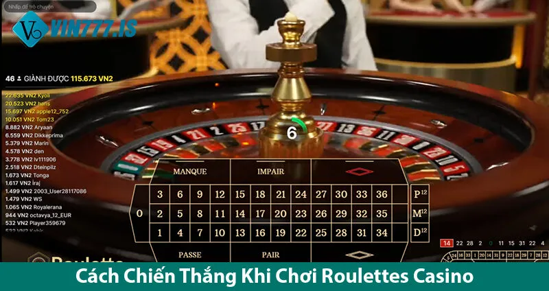 Kỹ Thuật Chơi French Roulette Thành Công Cho Người Mới