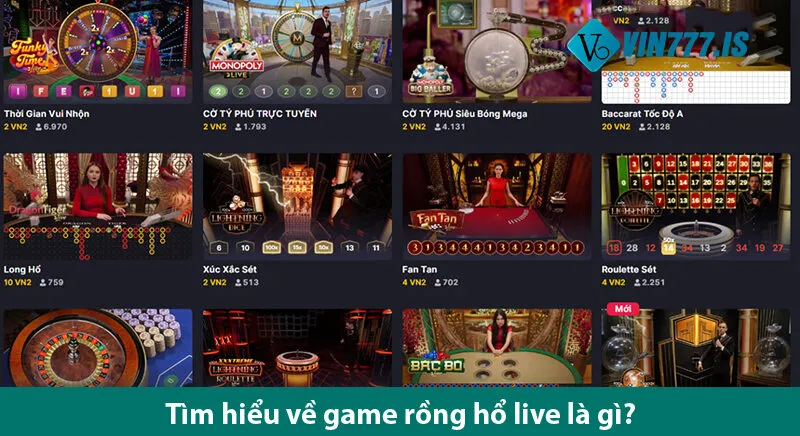 Cách chơi game rồng hổ live và kinh nghiệm chơi hiệu quả chi tiết