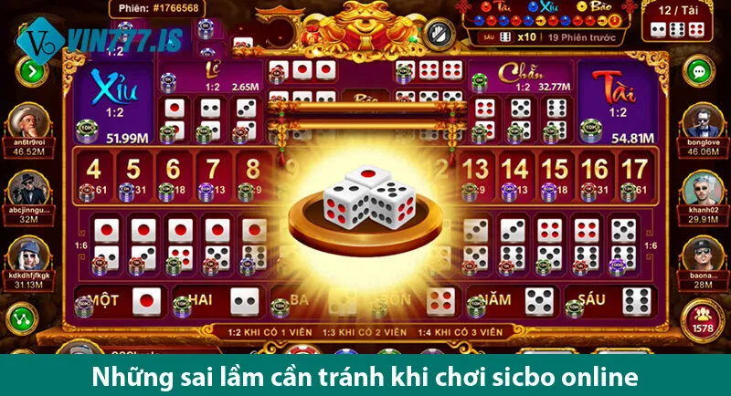 Những thông tin mà cược thủ cần biết khi tham gia game Sicbo tài phú